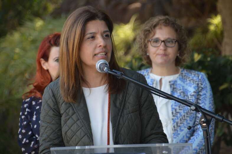 Carmen Hernández se presentará este jueves a la sociedad teldense como candidata a la reelección (Foto TA)